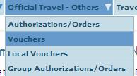 When signing on behalf of a traveler for a voucher (also known as T- Entering