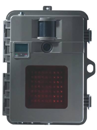 Camera Overview Stealth Cam [Frnt Husing] Viewfinder Shutter Buttn Frnt LCD Display Test Indicatr Light Sensr