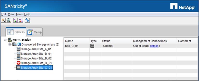 Figure 7) SANtricity Storage Manager 11.20 EMW. Figure 8) SANtricity Storage Manager 11.20 AMW storage system Summary tab view.