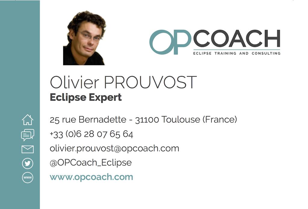 A. Presentation OPCoach Image 1 Training : RCP, E4, Modeling, Build, given in French, English and... Spanish Consulting Recruitment service to link companies and job applicants Web site : http://www.