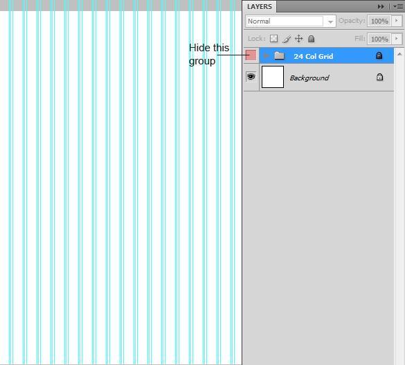 DESIGNING A WEBSITE LAYOUT IN PHOTOSHOP CS4 Step 1 We ll be using the 960s Grid System (download here) to