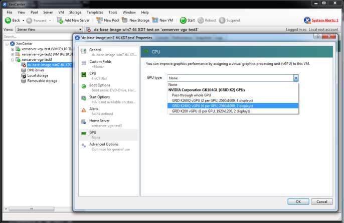 ASSIGNING A V TO A VIRTUAL MACHINE Citrix XenCenter