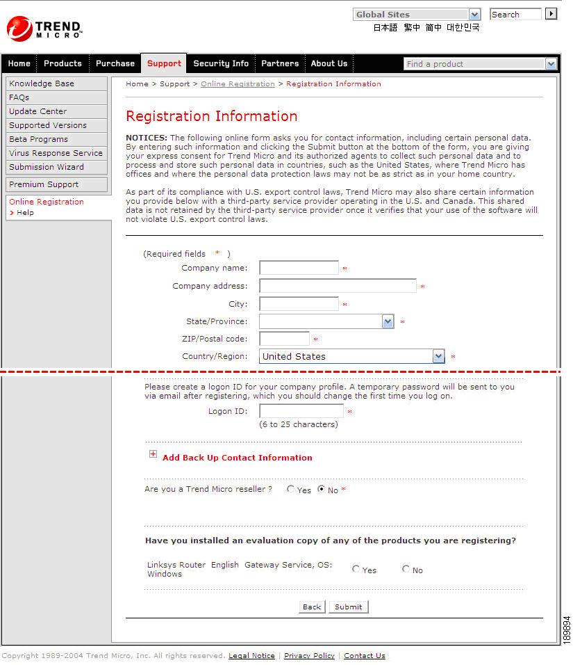Deploying Cisco ProtectLink Endpoint Registering ProtectLink Endpoint 2 STEP 6 Click Continue