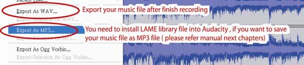 You can see the recorded file on your computer and convert the recorded file to other formats