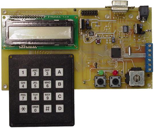 A Microcontroller-Based System: An Example LCD Adj. Vol. Regul.