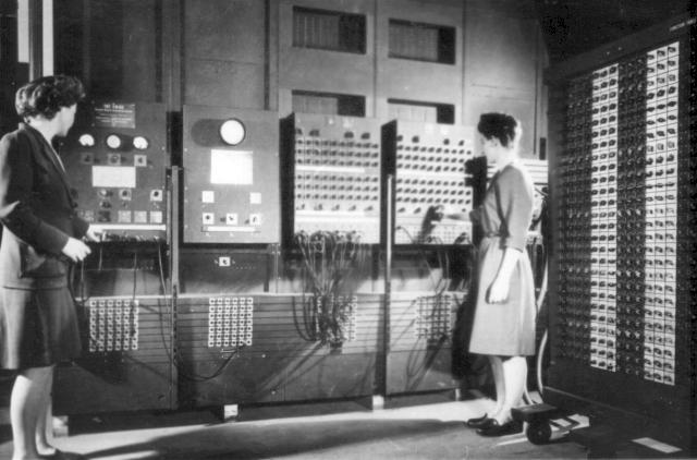 Early history of computing Computers use to be humans Computing aids - no programing possible abacus sliding ruler pre-calculated tables of function (logarithm, trigonometry.