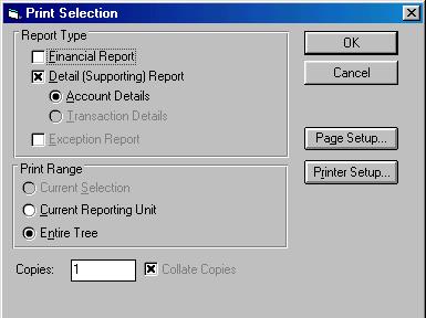International Financial Management FRx 6: Basic CCC monthly reports 2 9 3. Generate the report. This screen will appear. Drill-down viewer: Reporting tree 4. Select File Print.