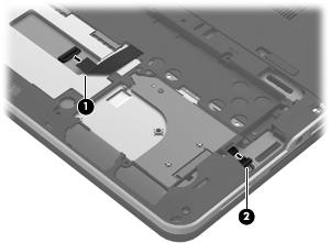 NOTE: When replacing the top cover, be sure to remove the following components from the defective top cover and install them on the replacement top cover: NFC board (see NFC board on page 36)