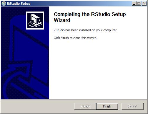 Part 8 - Installing RStudio Desktop v0.99 on Windows Note: The prerequisite for installing this package is the presence of the R package version 2.11.1 (or higher) on the target system (as per R-3.