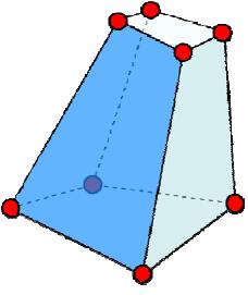 with four vertices for each cell