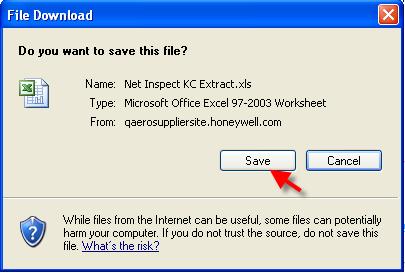 create the upload template for Net-Inspect.
