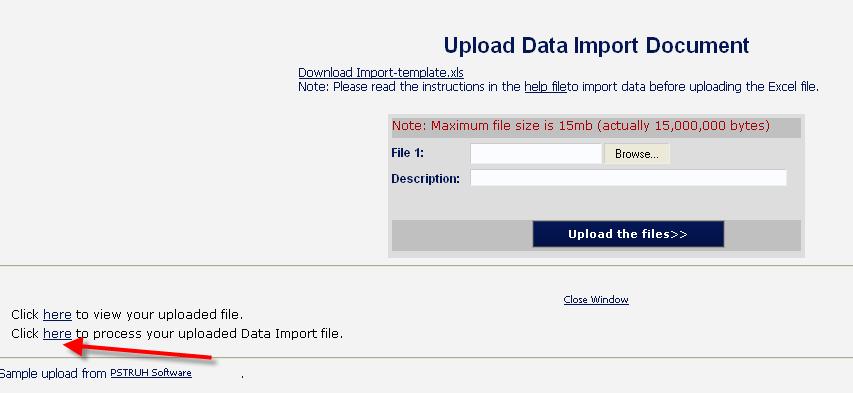 Import KC Data from KCD (Contd.) Select the file by clicking the Browse button.