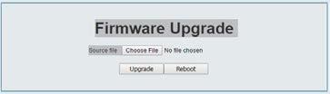 Figure 4.7 Tool Menu > Firmware Backup and Upgrade Click Backup to save the firmware to your disk. Click Upgrade to upgrade the firmware.