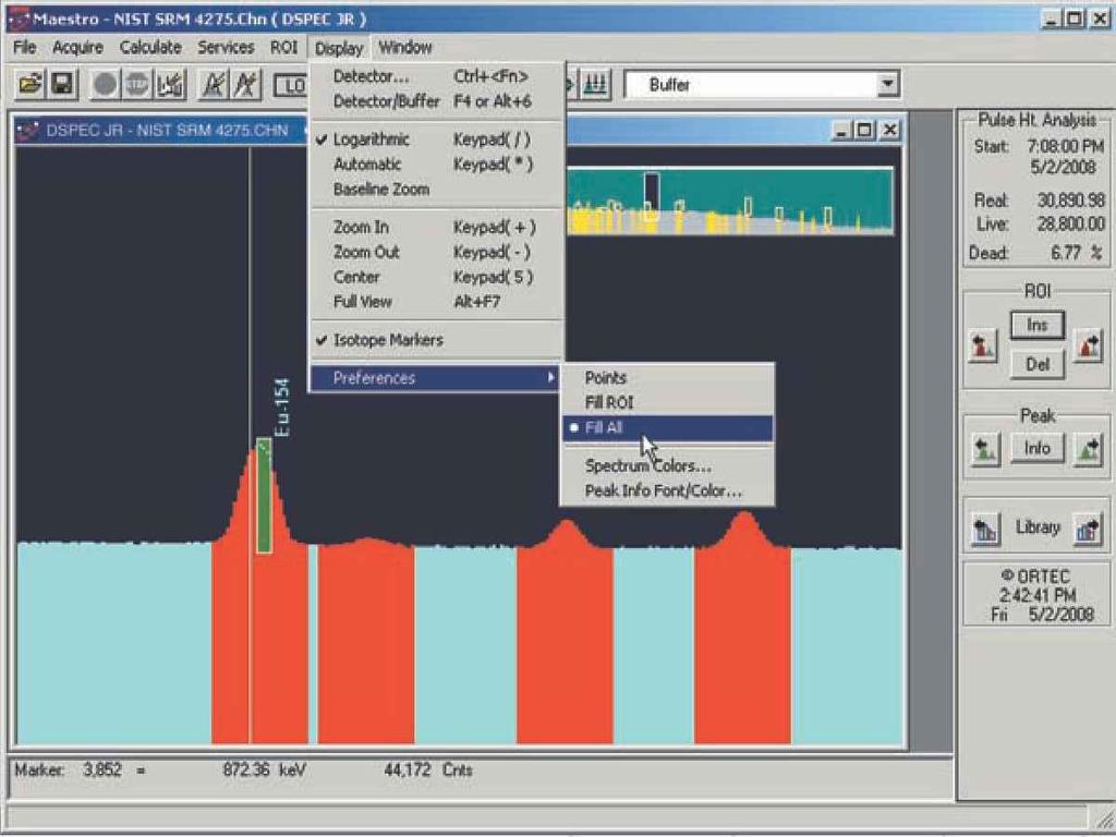 MAESTRO-32 is a multichannel analyzer "emulation" software package.
