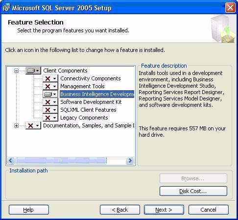 Data Import Manager Installation & Configuration 2 For SQL Server 2005, either run the SQL Server Tools installation or the SQL Server Servers installation from the SQL Server 2005 CD- ROM.