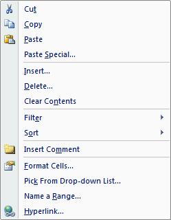 Program Fundamentals Using Command Shortcuts Command shortcuts provide other ways to give commands in Excel. Shortcuts can be a time-saving and efficient alternative to the Ribbon.