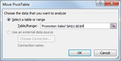 Working with PivotTables Updating a PivotTable If you make changes to the source data a PivotTable is based on, the PivotTable isn t automatically updated.