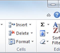 Or, press <Ctrl> + <F1> >. Or, right-click a tab and select Minimizee Ribbon from thee contextual menu.
