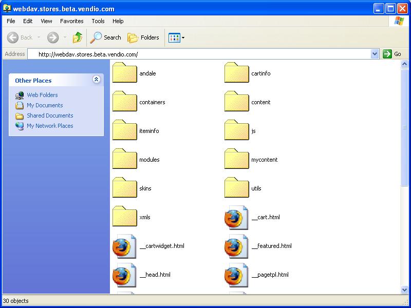 3. Access your WebDAV folder Whenever you need to open