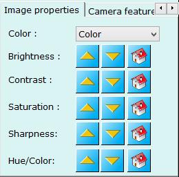 2.6.3 Image properties Image properties such as brightness, contrast, sharpness, color adjustments etc.