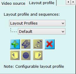 To add new layout profile, click on button. This pops up a dialog box. Enter layout profile ID and click on Add button to add new layout LP_Layout001 into the screen.