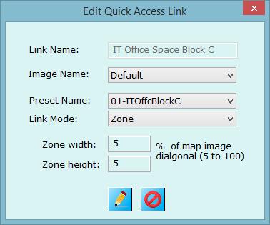 Quick Access Link For better and fast access to map location s Quick access link can also be defined on map. To define Quick access link right click on and select Set quick access link menu.