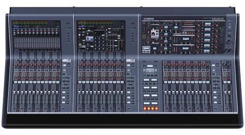 Display: 15" touch panel x 2 Faders: 38 (12+12+12+2) Selected Channel section: comprehensive channel parameters Custom Fader banks: 6 x 2 on each bay User Defined keys: 12 x 4 banks User Defined