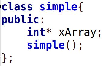 Constructors + dynamic What if we have a variable inside a class that uses dynamic memory?