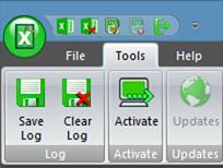 Tools Save Log Use this option to save log information in a text file. Clear Log Use this option to clear log information from Message log pane.
