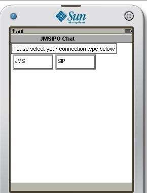 5. Project Evaluation In order to evaluate the effectiveness of the toolkit, a sample chat application (JMSIPO chat) was built which could either connect using SIP of JMS for communication.