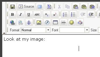 Inserting Images If the image you want to insert is on your own computer then follow these steps. 1. Edit the page you want to add the image to. 2.