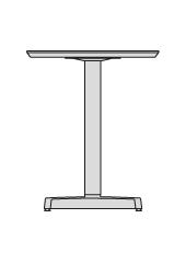 18 dewey product details Table Dimensions & Clearances T-Leg Tables and C-Leg Tables Details Top Length Top