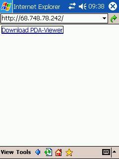 6.5.2 To install PDAViewer from the Internet 1.