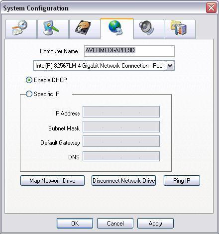 Static IP: Assign a fixed IP address for DVR server i - IP ADDRESS: Assign a constant IP address which a real IP addresses give from ISP to DVR system. Do Not assign the DVR to 1.0.0.0 network segment.