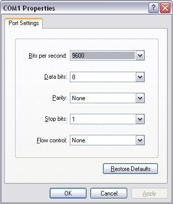 (5) Port Setting: Select the Local or Remote port to where it is connected. Local: Select the COM port number which is connected.