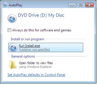 2. Installation Windows 7/ Vista 1. Insert the Driver CD-ROM into your CD-ROM Drive. 2.