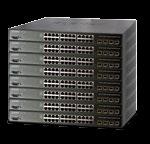 PLANET's series Switch, which includes the SGSW- 24040 and the, is a Layer 2 Managed Stackable Gigabit Switch that provides 24 10/100/Mbps Gigabit Ethernet ports, 4 shared Gigabit SFP slots, and 2