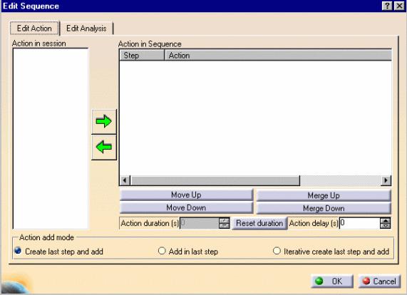 Sequence Editor Page 170 The sequence editor lets you manage and simulate actions from the following: moving objects (part, camera,.