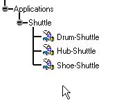 Page 211 Defining a Shuttle Made of Shuttles This task shows how to prepare a dismounting operation defining a shuttle made of shuttles.