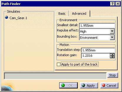 Page 262 Advanced Path Finder Mode Now, repeat the scenario above but select the Advanced