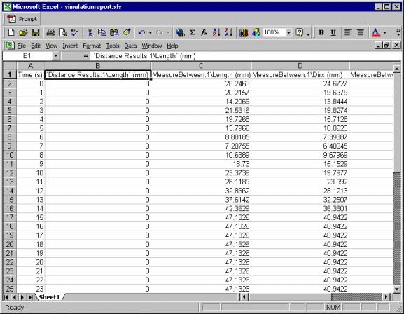 Page 299 If you delete the design table created (our simulationreport.