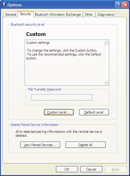 1.9.8 - Configuration for Toshiba Bluetooth Stack Instructions (Continiued) 3a. Go to http://www.codecorp.com/bdaddr.php and create a QuickConnect code using the address from Step 3.