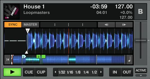 Tutorials Mixing In a Second Track The SYNC button in the upper left of the Deck. Press the SYNC button on Deck B to synchronize the track s tempo and phase with those of Deck A.