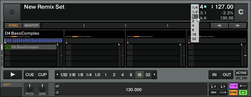 Tutorials Using the Remix Decks in Your Mix 16.8.2 Triggering the Sample Triggering the Sample works as follows: 1.
