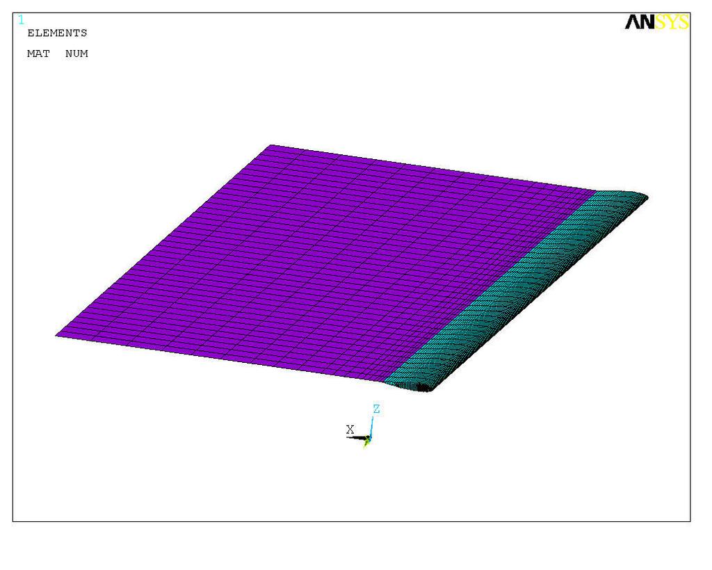 3.2) BOUNDARY ELEMENTS MODEL SHELL181 element type is used for boundary element meshing.