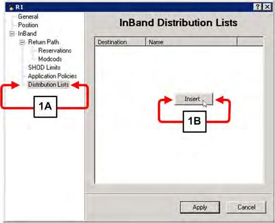 Appendix L Revision 3 L.3.2.1 Create a Distribution List Chapter 3. VMS Configuration Define Distribution Lists in VMS v3.x.x VIPERSAT Management System User Guide (CEFD P/N MN/22156) Use the VMS to set up a Distribution List.