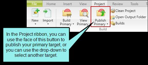 Using the Publishing Destination Feature To use this automated feature, you must first create a publishing destination for your output.