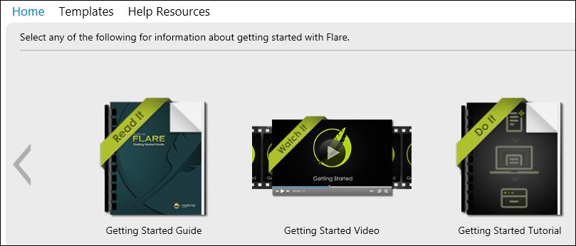 Getting Started Video and Tutorial In addition to this PDF guide, we also recommend the Getting Started Video and Getting Started Tutorial for new Flare users.