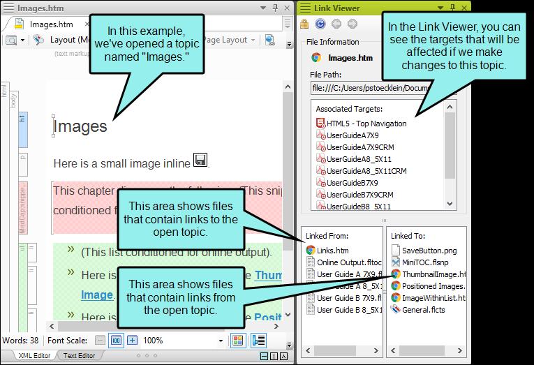 Link Viewer In Flare there are many ways that you can link one file to another, thus creating a dependency.