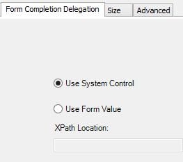 InfoPath Custom Controls Form Completion Delegation control Start a form as a delegate Uses: - Fill out a form on someone else's behalf - Review prior to workflow Properties: Use System Control: